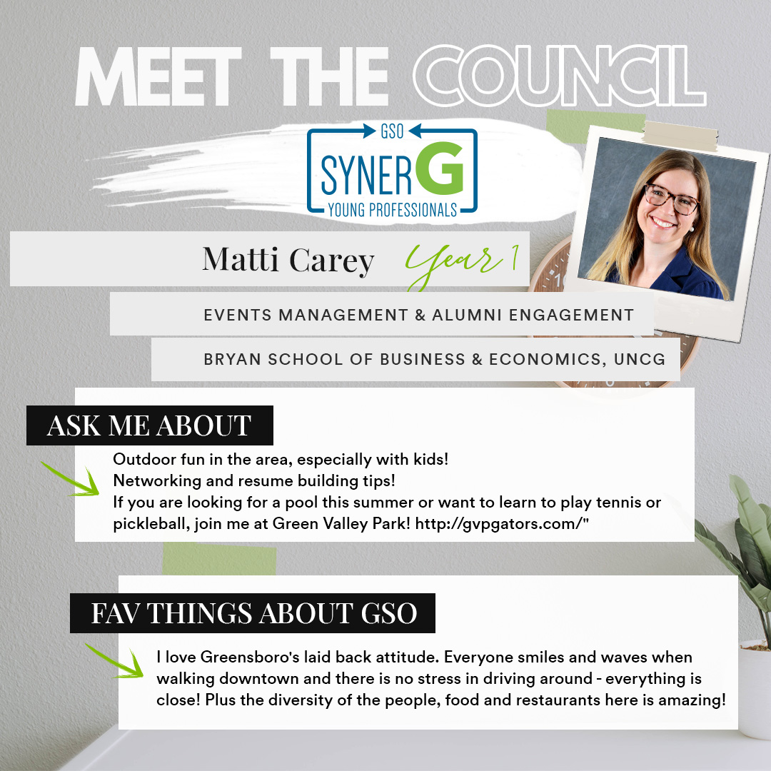 Meet The Council Matti Carey Synerg Young Professionals